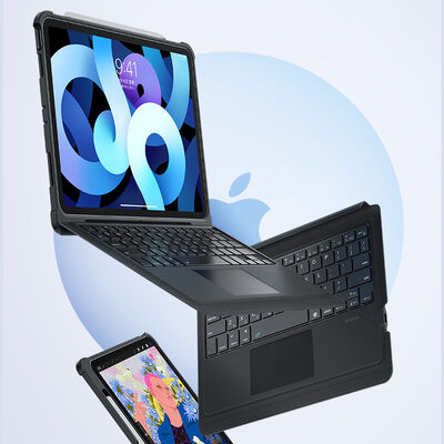 Apple iPad Pro 10.5 (7.Nesil) Benks Multifunctional Kablosuz Klavyeli Kılıf - 3