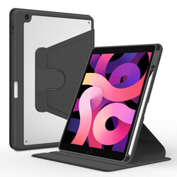 Apple iPad Pro 10.5 (7.Nesil) Kılıf Zore Nayn Dönebilen Standlı Kılıf - 17