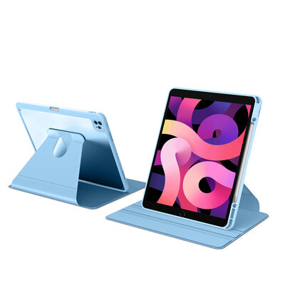 Apple iPad Pro 12.9 2021 (5.Nesil) Kılıf Zore Nayn Dönebilen Standlı Kılıf - 5