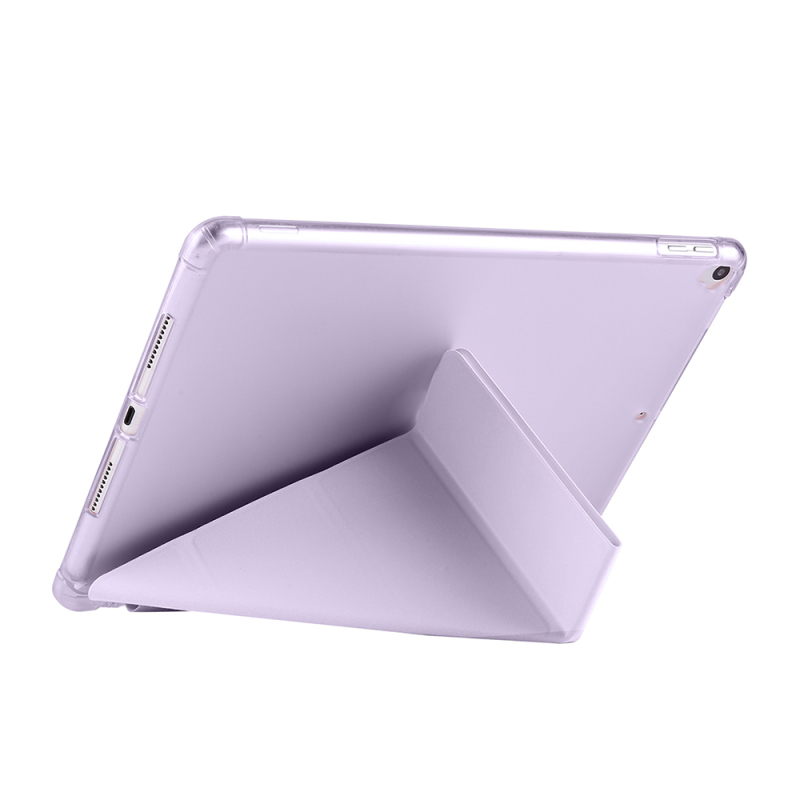 Apple iPad Pro 10.5 (7.Nesil) Kılıf Zore Tri Folding Kalem Bölmeli Standlı Kılıf - 3