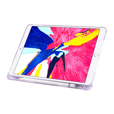 Apple iPad Pro 10.5 (7.Nesil) Kılıf Zore Tri Folding Kalem Bölmeli Standlı Kılıf - 13