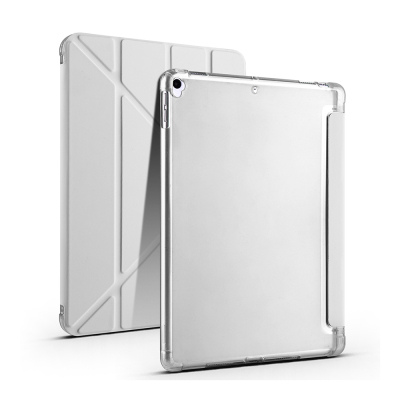 Apple iPad Pro 10.5 (7.Nesil) Kılıf Zore Tri Folding Kalem Bölmeli Standlı Kılıf - 16