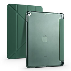 Apple iPad Pro 10.5 (7.Nesil) Kılıf Zore Tri Folding Kalem Bölmeli Standlı Kılıf - 23