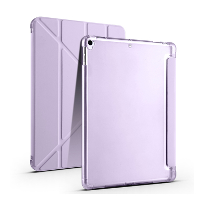Apple iPad Pro 10.5 (7.Nesil) Kılıf Zore Tri Folding Kalem Bölmeli Standlı Kılıf - 15