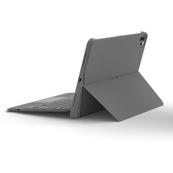 Apple iPad Pro 10.5 (7.Nesil) Wiwu Combo Led Işıklı Magnetik Standlı Klavyeli Kılıf - 4