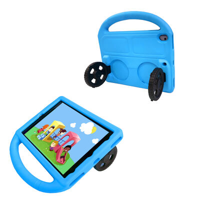 Apple iPad Pro 10.5 (7.Nesil) Zore Wheel Car Stand Tablet Eva Silicon Case - 5