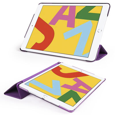 Apple iPad Pro 10.5 (7.Nesil) Zore Smart Cover Standlı 1-1 Kılıf - 4