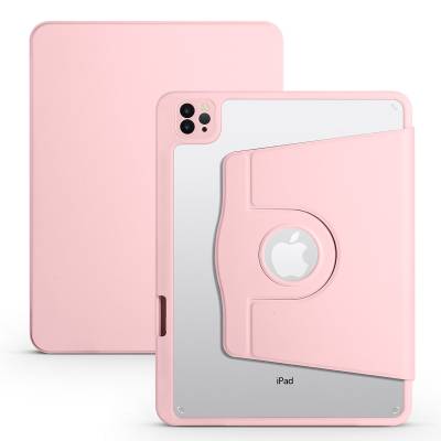 Apple iPad Pro 11 2018 Kılıf Zore Termik Kalem Bölmeli Dönebilen Standlı Kılıf - 14