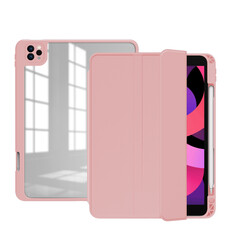 Apple iPad Pro 11 2020 (2.Generation) Case Zore Nort Transparent Back Stand Case - 9