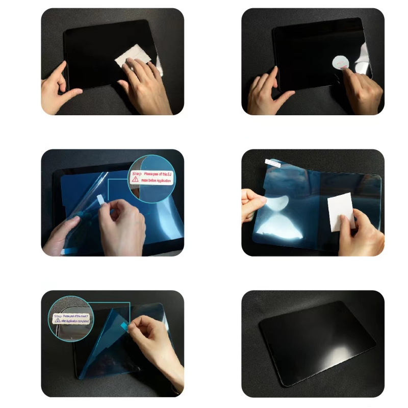 Apple iPad Pro 11 2021 (3.Nesil) Kağıt Hisli Mat Davin Paper Like Tablet Ekran Koruyucu - 4