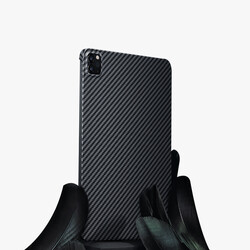 Apple iPad Pro 11 2021 (3rd Generation) Case Benks Essential Kevlar Carbon Fiber Cover - 8
