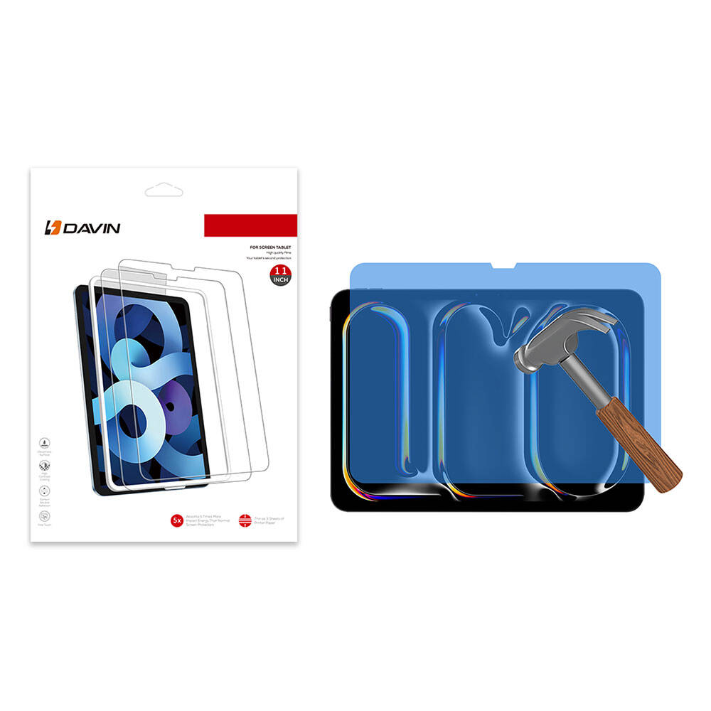 Apple iPad Pro 11 2025 Davin Tablet Nano Ekran Koruyucu iPad Pro 11