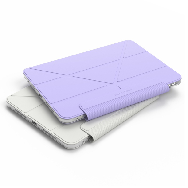 Apple iPad Pro 11 2025 M5 Amazingthing Minimal Mag Katlanabilir Standlı Kalem Bölmeli Kılıf - 23