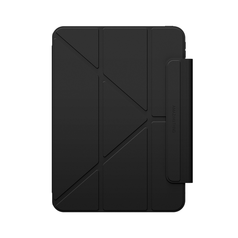 Apple iPad Pro 11 2025 M5 Amazingthing Minimal Mag Katlanabilir Standlı Kalem Bölmeli Kılıf - 2