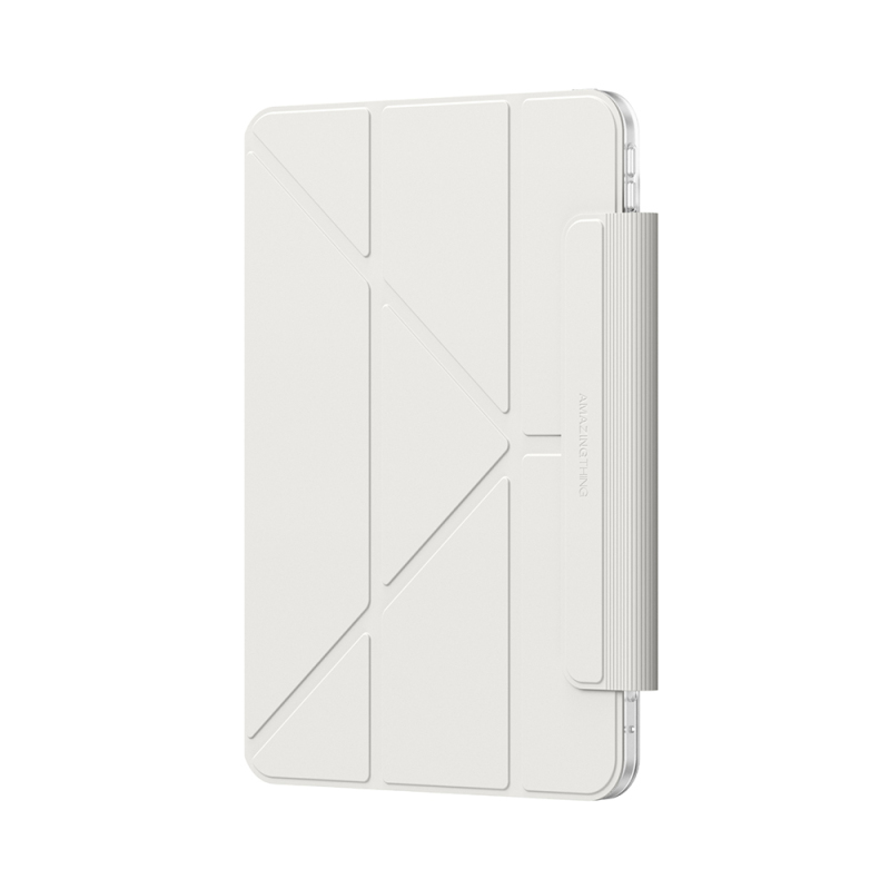 Apple iPad Pro 11 2025 M5 Amazingthing Minimal Mag Katlanabilir Standlı Kalem Bölmeli Kılıf - 19