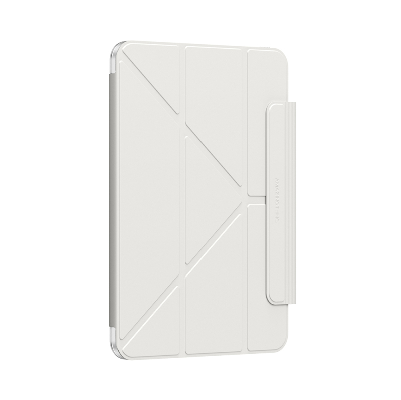 Apple iPad Pro 11 2025 M5 Amazingthing Minimal Mag Katlanabilir Standlı Kalem Bölmeli Kılıf - 20