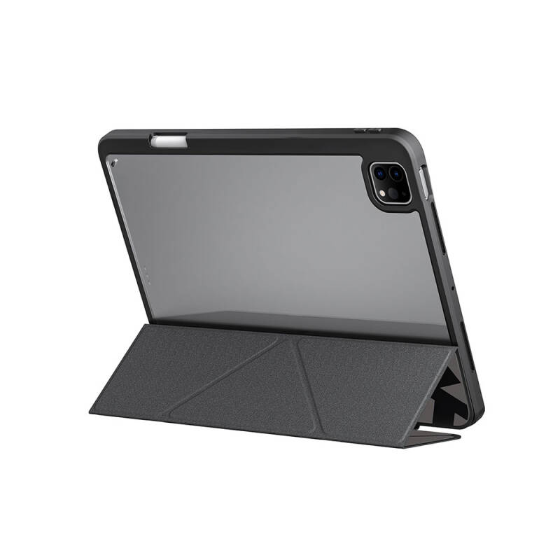 Apple iPad Pro 11 2025 M5 Case SkinArma Holographic Design Transparent Back Removable Magnetic Kira Kobai Case - 9