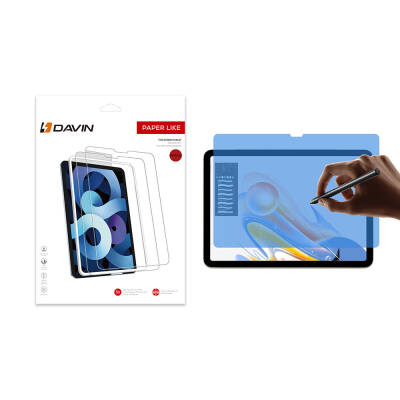 Apple iPad Pro 11 2025 M5 Kağıt Hisli Mat ​​​​​​​​​​​​​​​Davin Paper Like Ekran Koruyucu - 1