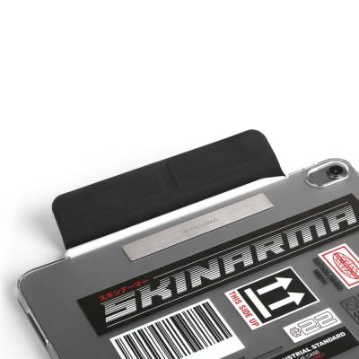 Apple iPad Pro 11 2025 M5 Kılıf SkinArma Sticker Tasarımlı Kalemlikli Arkası Şeffaf Standlı Magnetik Taito Kılıf - 5