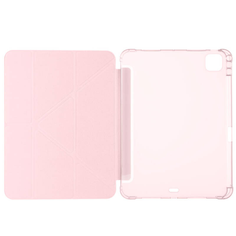 Apple iPad Pro 11 2025 M5 Kılıf Zore Tri Folding Kalem Bölmeli Standlı Kılıf - 14