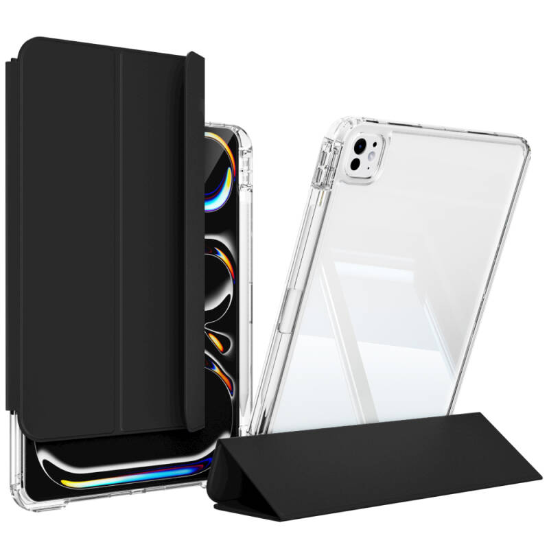 Apple iPad Pro 11 2025 M5 Magnetic Detachable Airbag Zore Sliding Tablet Case - 2
