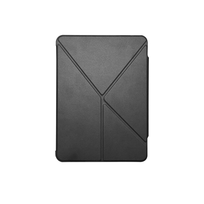 Apple iPad Pro 11 2025 M5 Raptic Clear Folio Airbagli Şeffaf Kapaklı Katlanabilir Standlı Kılıf - 1
