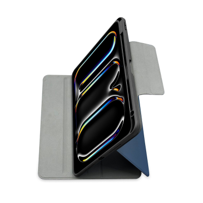 Apple iPad Pro 11 2025 M5 Raptic Spin Detachable Folio PU Ayrılabilir Kalem Bölmeli Standlı Kılıf - 20