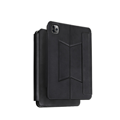Apple iPad Pro 11 2025 M5 Zore Border Keyboard Tablet Case with Bluetooth Connection and Stand - 3
