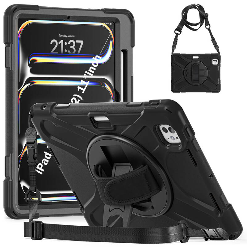 Apple iPad Pro 11 2025 M5 Zore Defender Tablet Silikon - 3