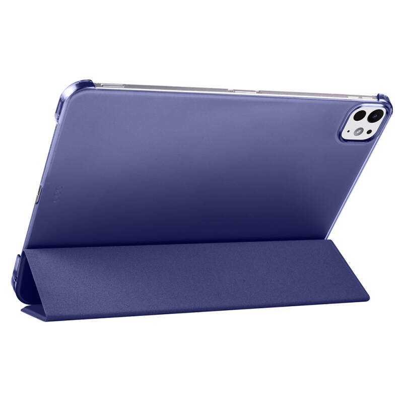 Apple iPad Pro 11 2025 M5 Zore Smart Cover Kalem Bölmeli Standlı 1-1 Kılıf - 16