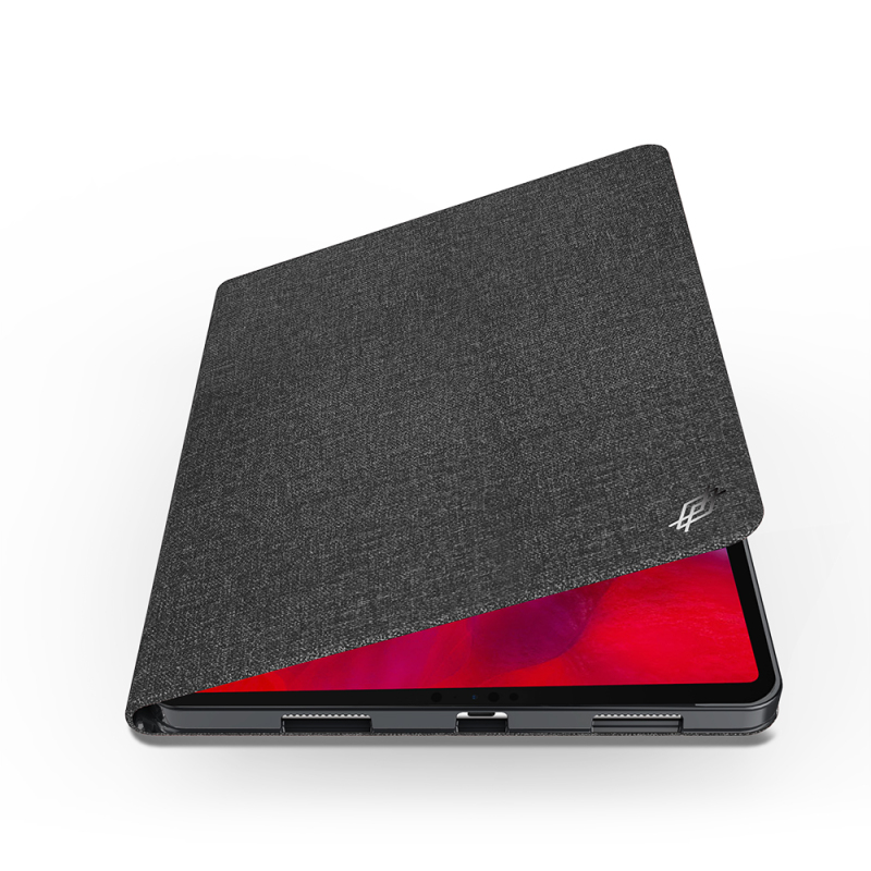 Apple iPad Pro 12.9 2018 (3.Nesil) Raptic Smartstyle Kalem Bölmeli Standlı Kılıf - 3