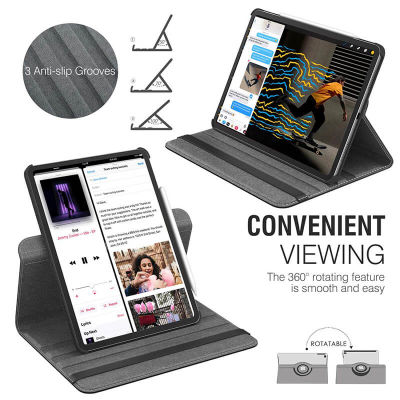 Apple iPad Pro 12.9 2018 (3.Nesil) Zore Dönebilen Standlı Kılıf - 5