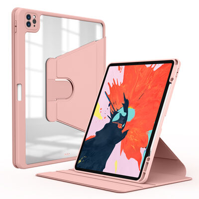 Apple iPad Pro 12.9 2020 (4.Generation) Case Zore Nayn Rotatable Stand Case - 16
