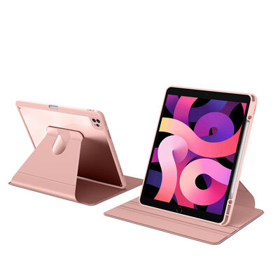 Apple iPad Pro 12.9 2020 (4.Nesil) Kılıf Zore Nayn Dönebilen Standlı Kılıf - 5