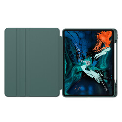 Apple iPad Pro 12.9 2020 (4.Nesil) Kılıf Zore Nayn Dönebilen Standlı Kılıf - 10