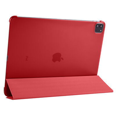 Apple iPad Pro 12.9 2020 (4.Nesil) Zore Smart Cover Standlı 1-1 Kılıf - 16