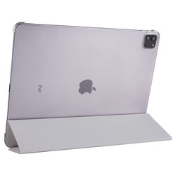 Apple iPad Pro 12.9 2020 (4.Nesil) Zore Smart Cover Standlı 1-1 Kılıf - 12