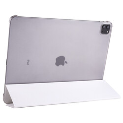 Apple iPad Pro 12.9 2020 (4.Nesil) Zore Smart Cover Standlı 1-1 Kılıf - 9