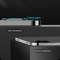 Apple iPad Pro 12.9 2020 (4.Generation) Zore Camera Lens Protector Glass - 8