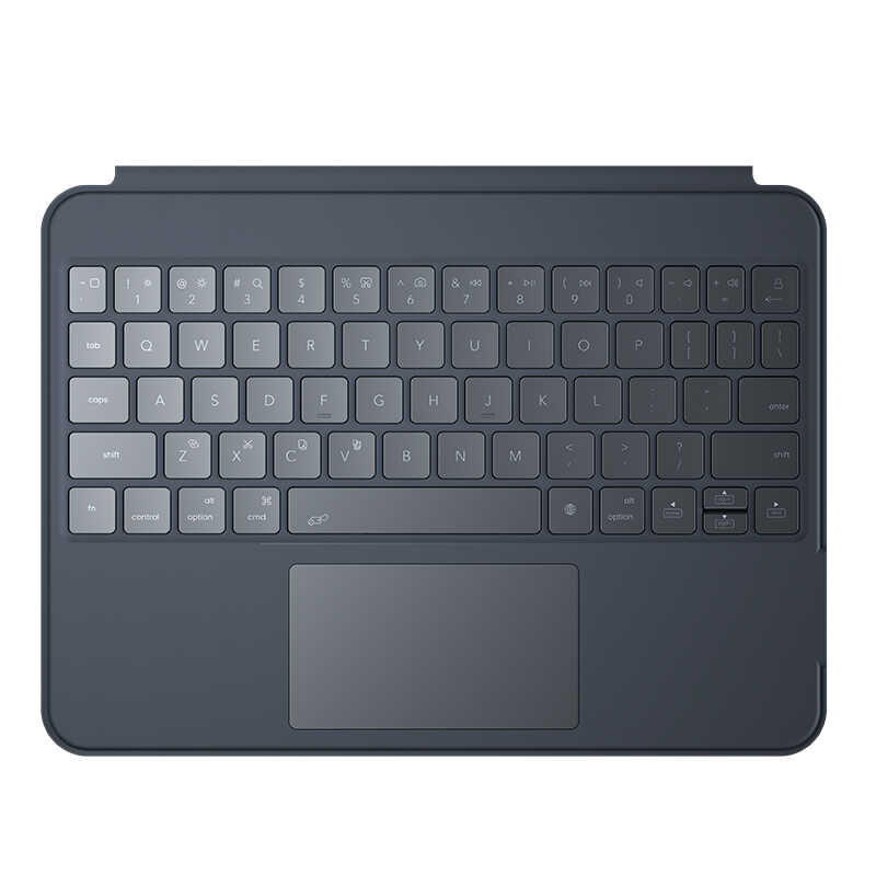 Apple iPad Pro 12.9 2021 (5.Nesil) Benks KB02 Kablosuz Klavyeli Kılıf - 6