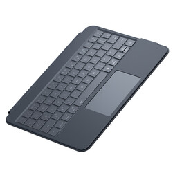 Apple iPad Pro 12.9 2021 (5.Nesil) Benks KB02 Kablosuz Klavyeli Kılıf - 7