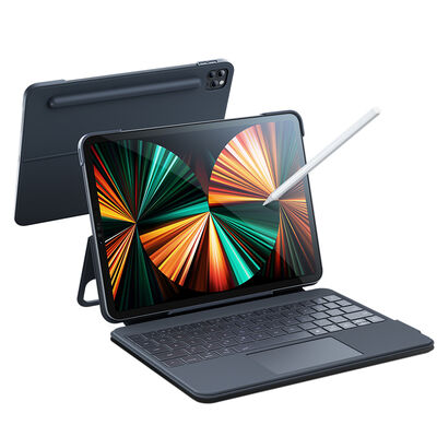 Apple iPad Pro 12.9 2021 (5.Nesil) Benks KB02 Kablosuz Klavyeli Kılıf - 1