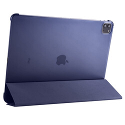 Apple iPad Pro 12.9 2021 (5.Nesil) Zore Smart Cover Standlı 1-1 Kılıf - 17