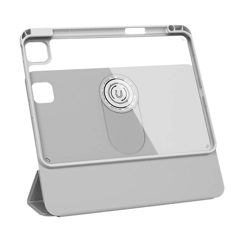 Apple iPad Pro 12.9 2022 M2 360° Rotatable Stand Wiwu Magnetic Protective Tablet Case - 10