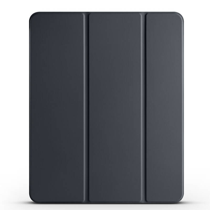 Apple iPad Pro 12.9 2022 M2 Zore Smart Cover Kalem Bölmeli Standlı 1-1 Kılıf - 18