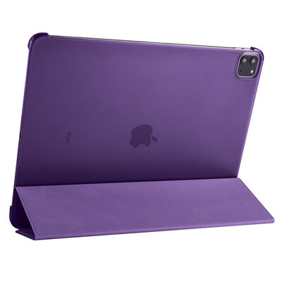Apple iPad Pro 12.9 2022 M2 Zore Smart Cover Stand 1-1 Case - 7