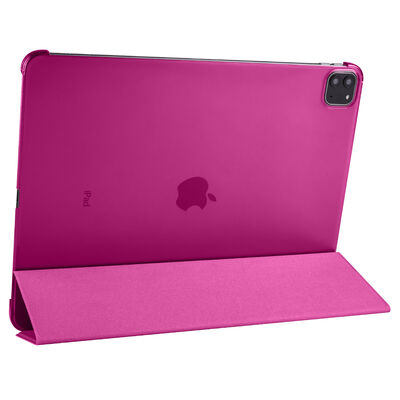 Apple iPad Pro 12.9 2022 M2 Zore Smart Cover Standlı 1-1 Kılıf - 11