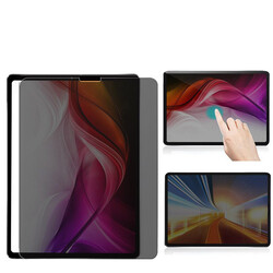 Apple iPad Pro 12.9 2022 M2 Zore Tablet Privacy Temperli Cam Ekran Koruyucu - 3
