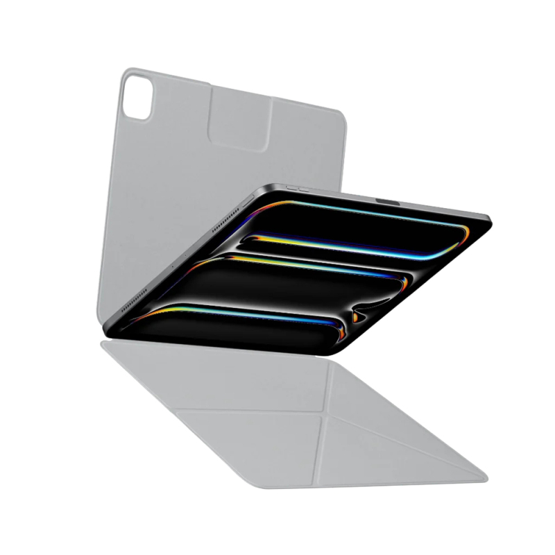 Apple iPad Pro 13 2024 Pitaka MagEZ Folio 2 Kalem Bölmeli Standlı Kılıf - 7