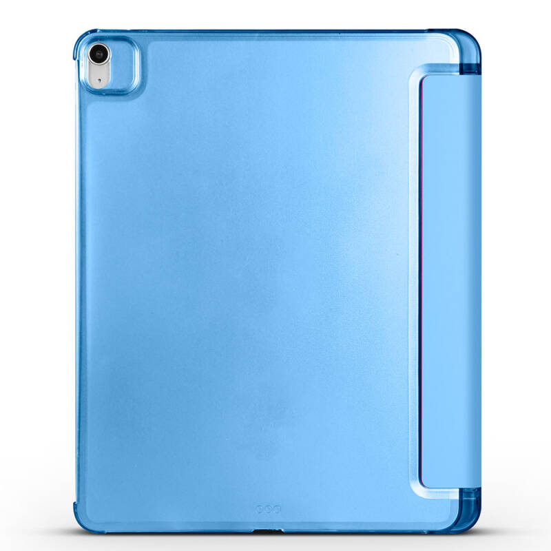 Apple iPad Pro 13 2024 Zore Smart Cover 1-in-1 Case with Stylus Holder and Stand - 12